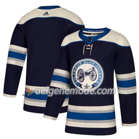 Herren Eishockey Columbus Blue Jackets Trikot Blank Adidas Alternate 2018-19 Authentic